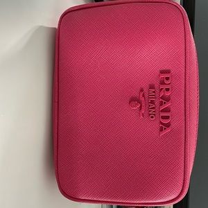 PRADA Mini Saffiano Camera Bag with strap. Never used. Comes with auth cards.